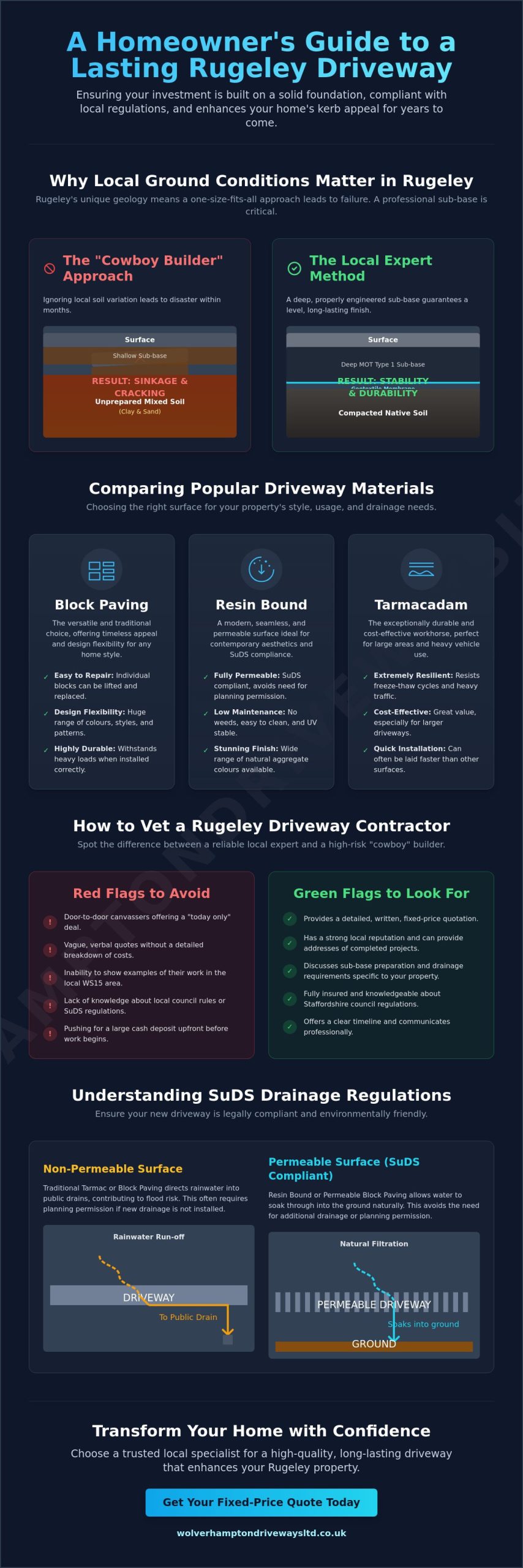 Choosing the Best Driveway Company in Rugeley: A Local Homeowner’s Guide
